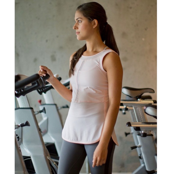 lululemon athletica Tops - Lululemon Ride Inside Tank Pretty Pink